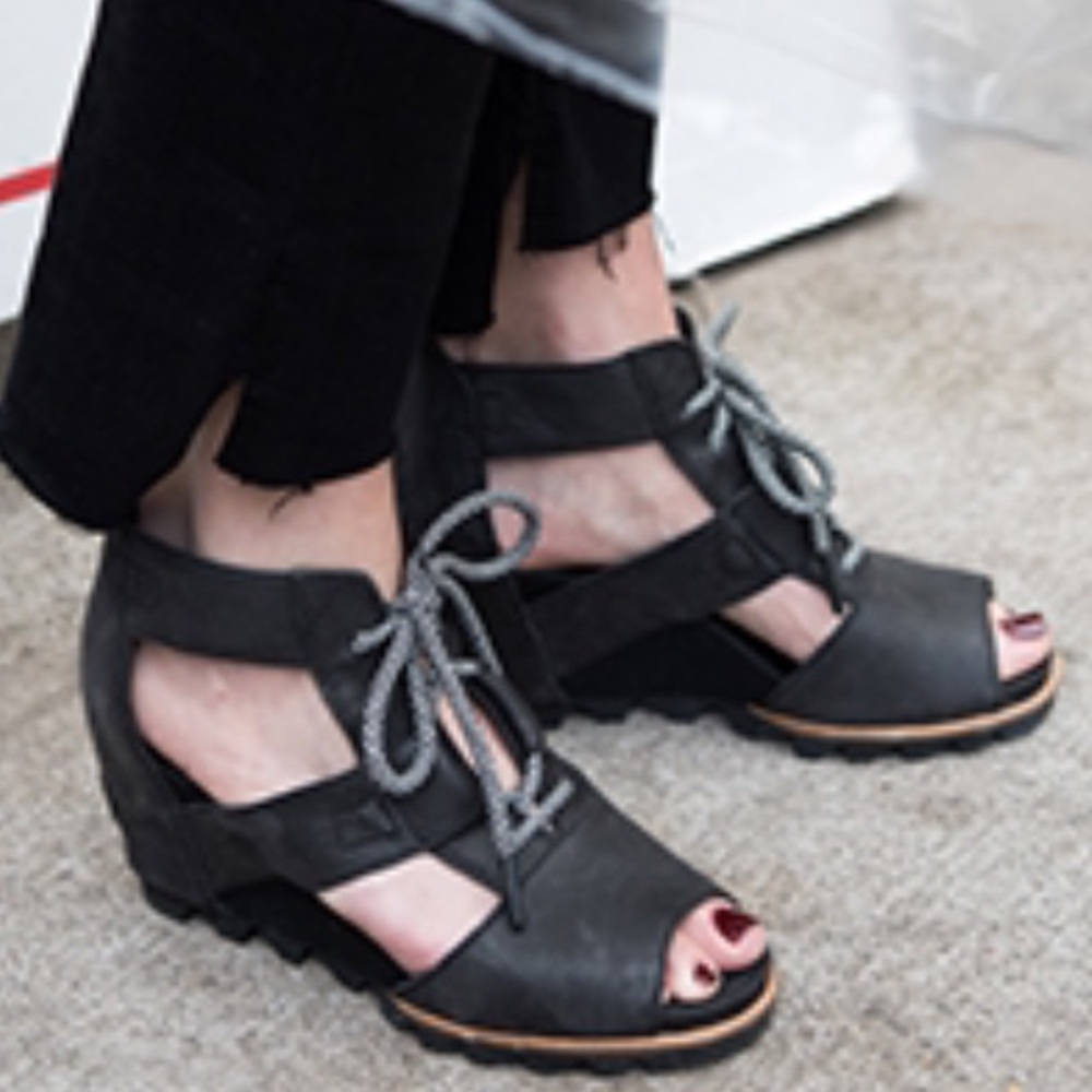 Sorel “Joanie” Wedges. Only worn once!